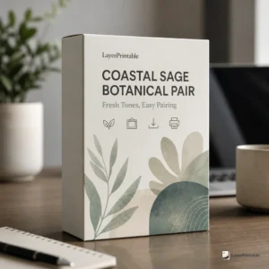 Coastal Sage Botanical Pair