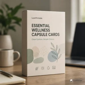 Essential Wellness Capsule Cards
