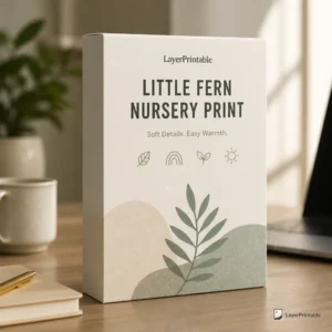 Little Fern Nursery Print