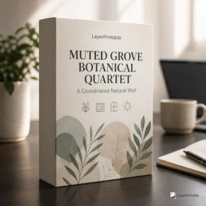 Muted Grove Botanical Quartet